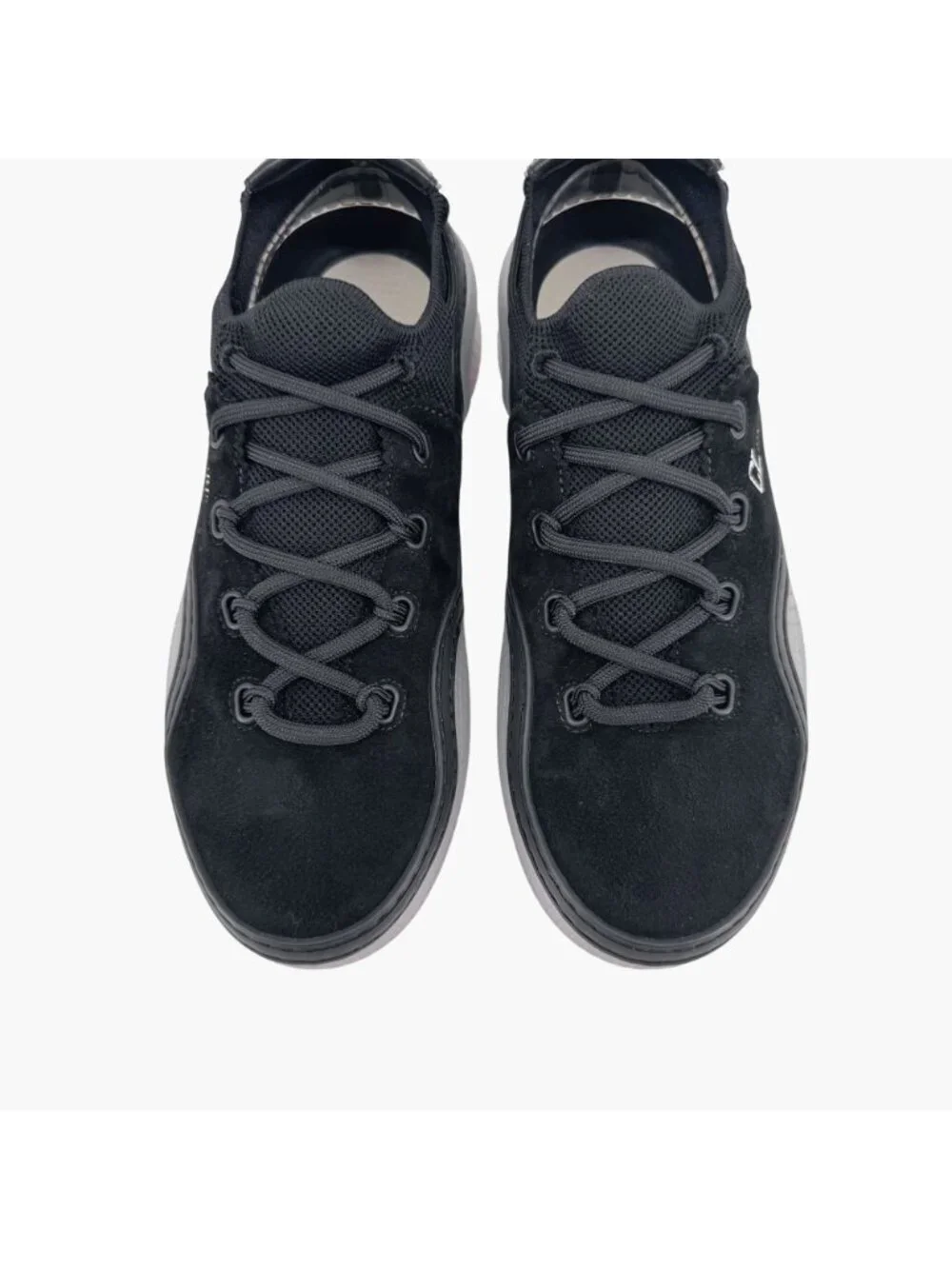 Christian Louboutin Arpoador Black Suede Sock Sneakers Size 39.5 US 9.5 Women's
